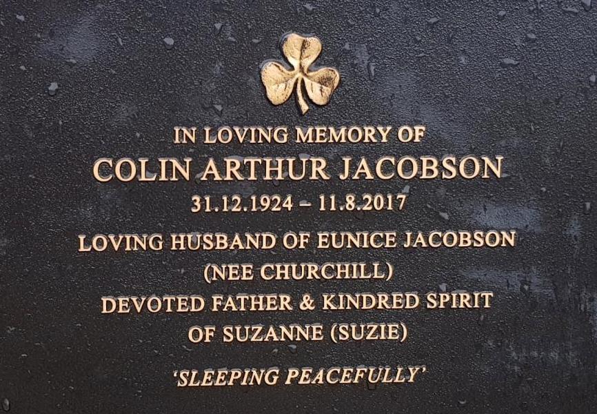 Jacobson Headstone 2018