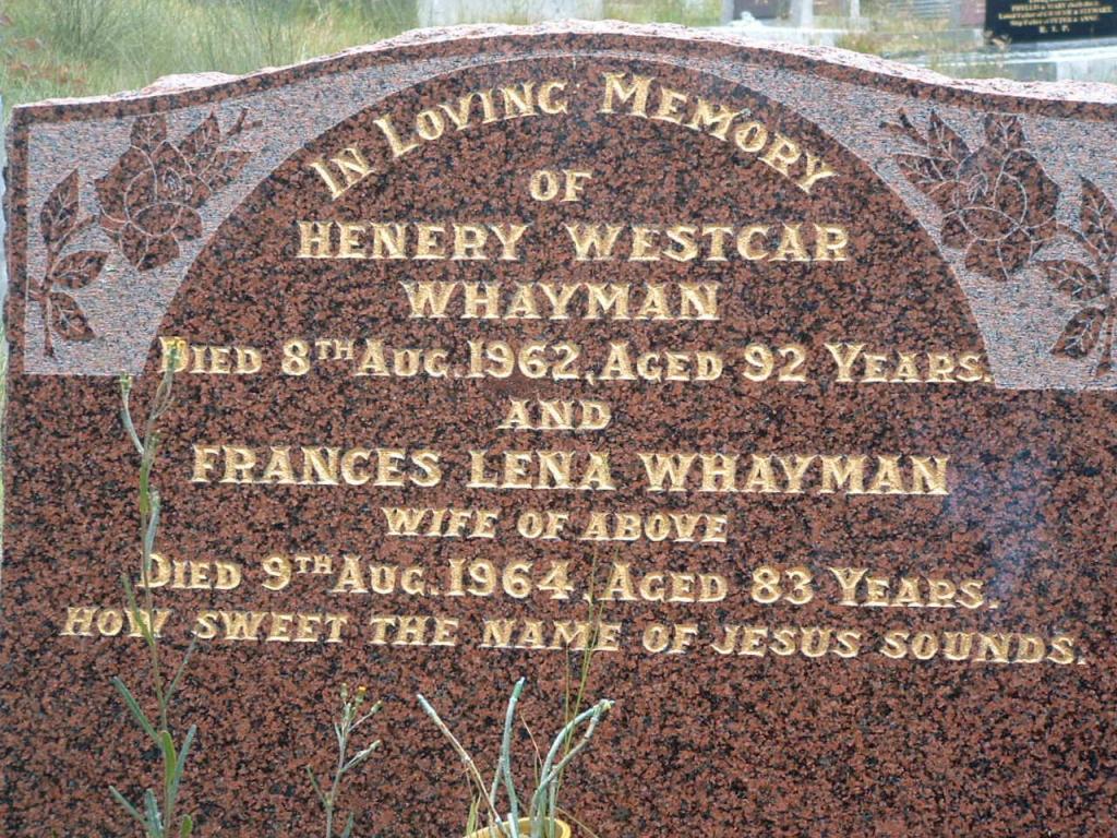 Whayman, Henry